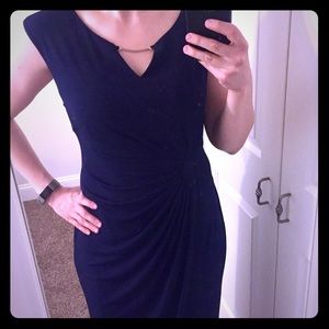 dress barn navy blue dresses